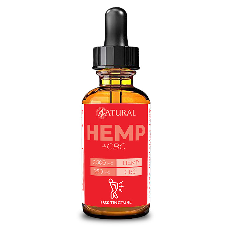 CBC and Hemp Extract Isolate Oil Tincture